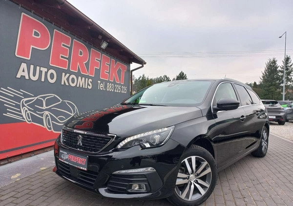 Peugeot 308 cena 53900 przebieg: 85000, rok produkcji 2019 z Żywiec małe 301